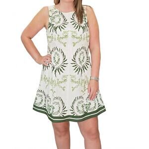 NEW ANNA CATE layla dress in ireland green